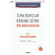 Trk Borlar Kanunu erhi zel Bor likileri Sekin Yaynevi