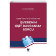 verenin Eit Davranma Borcu Adalet Yaynevi
