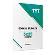 TYT Sosyal Bilimler 3 x 25 Deneme Marka Yaynlar