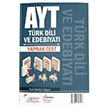 AYT Trk Dili ve Edebiyat Yaprak Test Eitim Dnyas Yaynlar