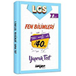 8. Snf LGS Fen Bilimleri 40 Yaprak Test Ankara Yaynclk