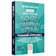 2022 KPSS Eitim Bilimleri Tamam zml Soru Tahmin Kitab Benim Hocam Yaynlar