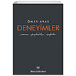 Deneyimler nsan Paylatka oalr Remzi Kitabevi