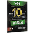 YGS Son 10 Yl Tek Kitap zml km Sorular Haval Yaynlar