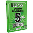 2022 KPSS Eitim Bilimleri 5 Deneme PDF zml Panem Yaynlar