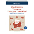 Uluslararas Ticarette Yazma Teknikleri Trkmen Kitabevi