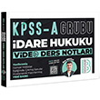 2022 KPSS A Grubu dare Hukuku Video Ders Notlar Benim Hocam Yaynlar