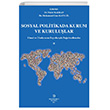 Sosyal Politikada Kurum ve Kurulular Filiz Kitabevi