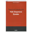 Tanmaz Hukukunda Hak Drc Sreler Sekin Yaynevi