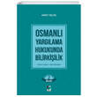 Osmanl Yarglama Hukukunda Bilirkiilik Adalet Yaynevi
