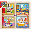 Ahap Eitici 4 l Puzzle Playwood