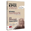 2022 KPSS Genel Yetenek Divan- Matematik Tamam zml 20 Deneme Yarg Yaynlar 
