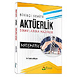 Birinci Seviye Aktüerlik Sınavları Matematik Finansed Yayınları