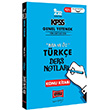 2022 KPSS Trke Ksa ve z Ders Notlar Konu Kitab Yarg Yaynlar