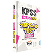 KPSS Genel Yetenek Genel Kltr Lisans Yaprak Test Yeni Trend Yaynlar