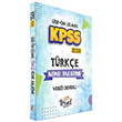 KPSS Lise n Lisans Trke Konu Anlatm Yeni Trend Yaynlar