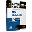 AYT Fen Bilimleri 10x40 Deneme Snav Altn Karma Yaynlar