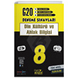 8.Snf Din Kltr ve Ahlak Bilgisi 20 li Deneme Snav gen Yaynclk