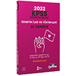 2022 KPSS Eitim Bilimleri retim lke ve Yntemleri 22 Deneme sem Yaynclk