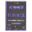 TYT MS Trke 10x40 Deneme Edebiyat Soka Yaynlar