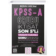 KPSS A ktisat Son 5li Tamam zml Soru Bankas Benim Hocam Yaynlar