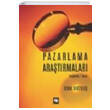 Pazarlama Aratrmalar Literatr Yaynclk