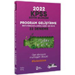 2022 KPSS Eğitim Bilimleri Program Geliştirme 22 Deneme İsem Yayınları