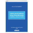 Tarm Arazilerinde Yasal nalm Hakk On ki Levha Yaynclk