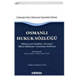 Osmanl Hukuk Szl (Ciltli) On ki Levha Yaynlar