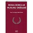 Roma Borlar Hukuku Dersleri Der Yaynevi