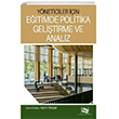 Yneticiler in Eitimde Politika Gelitirme ve Analiz An Yaynclk