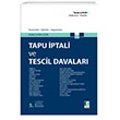 Aklamal tihatl Uygulamal Tapu ptali ve Tescil Davalar Adalet Yaynevi