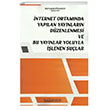 nternet Ortamnda Yaplan Yaynlarn Dzenlenmesi ve Bu Yaynlar Yoluyla lenen Sular Platon Hukuk Yaynlar