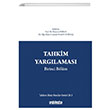 Tahkim Yarglamas Birinci Blm On ki Levha Yaynclk