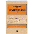 Olaslk ve statistie Giri 1 Fikri ztrk Gazi Kitabevi