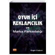 Oyun i Reklamclk ve Marka Farkndal Nobel Bilimsel Eserler