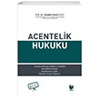 Acentelik Hukuku Adalet Yaynevi