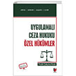 Uygulamal Ceza Hukuku zel Hkmler Pratik alma Kitab Adalet Yaynevi