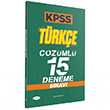 KPSS Trke 15 Deneme zml Monopol Yaynlar