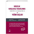 Hrszlk Karlksz Yararlanma (Kaak Elektrik, Su ve Doalgaz Kullanm) ve Yama Sular Adalet Yaynevi