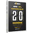  KPSS Vatandalk Tamam zml 20 Deneme Aklmdavar Yaynlar