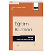 Eitim Bilimleri Alannda Uluslararas Aratrmalar VIII Eitim Yaynevi