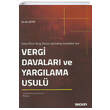 Vergi Davalar ve Yarglama Usul Sekin Yaynevi