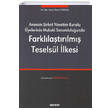 Farkllatrlm Teselsl lkesi Sekin Yaynevi