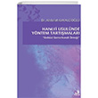 Hanefi Usulnde Yntem Tartmalar Fecr Yaynlar