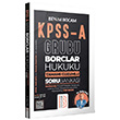 KPSS A Grubu Borlar Hukuku Tamam zml Soru Bankas Benim Hocam Yaynlar