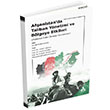 Afganistanda Taliban Ynetimi ve Blgeye Etkileri Sona Yaynlar