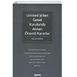 Limited irket Genel Kurulunda Alnan nemli Kararlar Sekin Yaynevi
