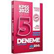 2022 KPSS Genel Yetenek Genel Kltr Tamam zml 5 Fasikl Deneme Snav Hocawebde Yaynlar