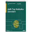 Adli Tp Hukuku Dersleri Sekin Yaynevi